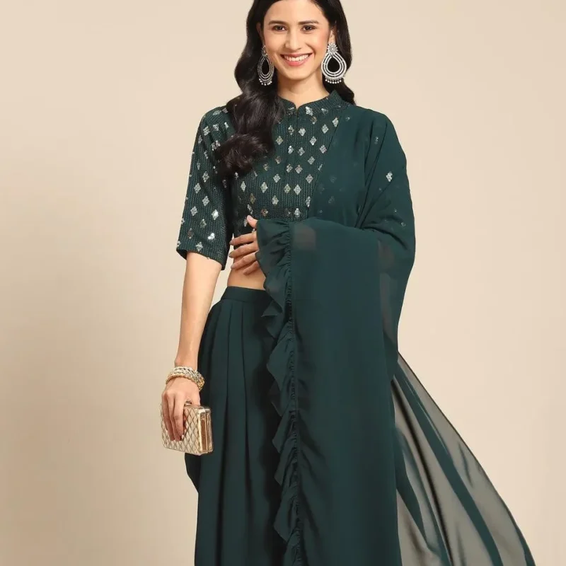 Women's Cotton Saree Without Blouse Piece