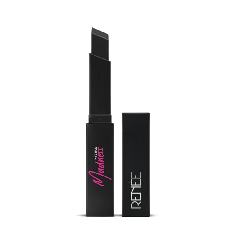Black Lipstick With Glossy Pink Payoff