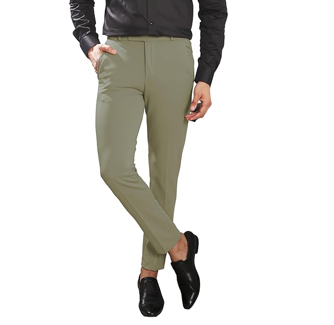 Men's Formal Ankle Length Trousers
