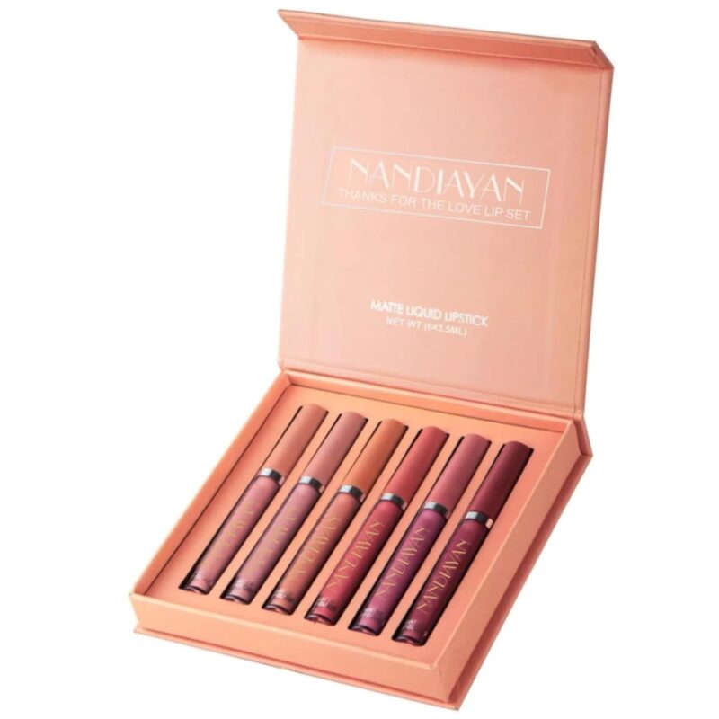 Non-Stick, Matte Finish | Liquid Lipstick Combo for Daily Use