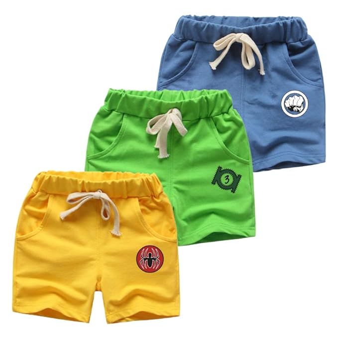 Cotton Printed Summer Shorts for Boys and Girls