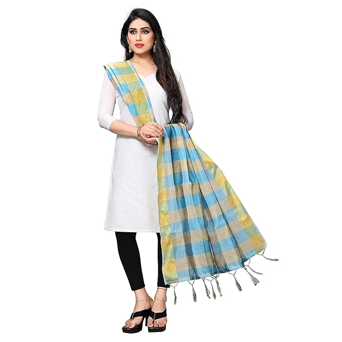 Textile Women's Cotton Silk Dupatta