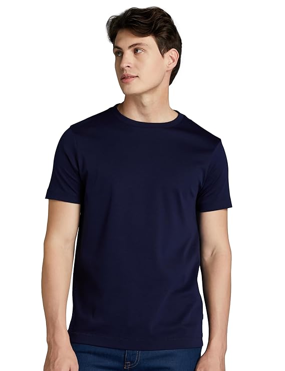 Men's Super Soft Round Neck Solid T-Shirt
