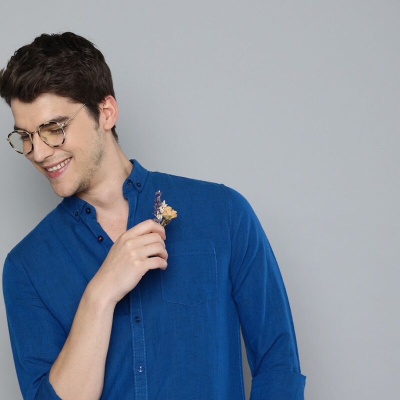 Men Regular   Linen Cotton Shirt