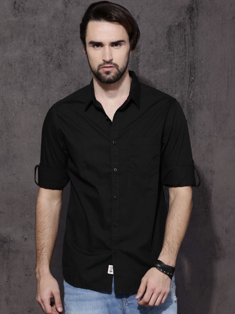 Men Cotton Casual Shirt
