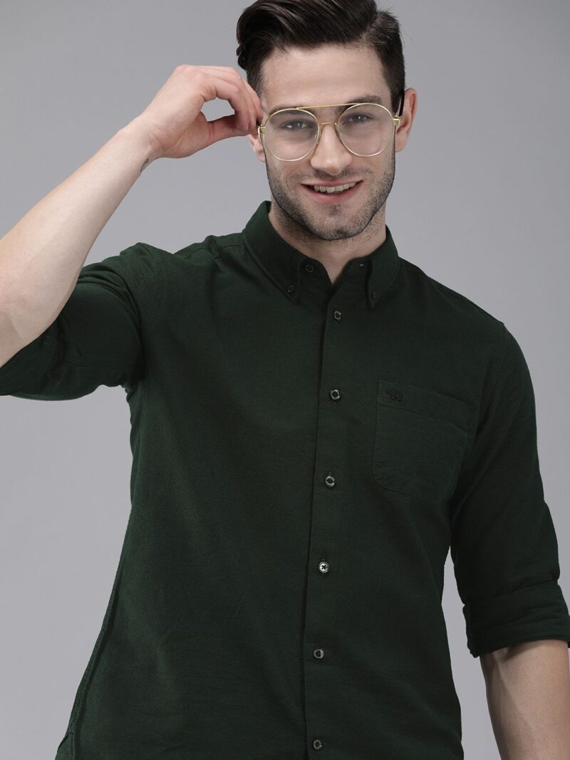 Slim Pure Cotton Casual Shirt