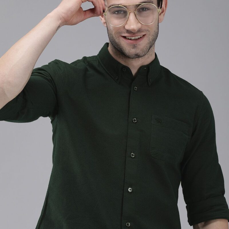 Slim Pure Cotton Casual Shirt