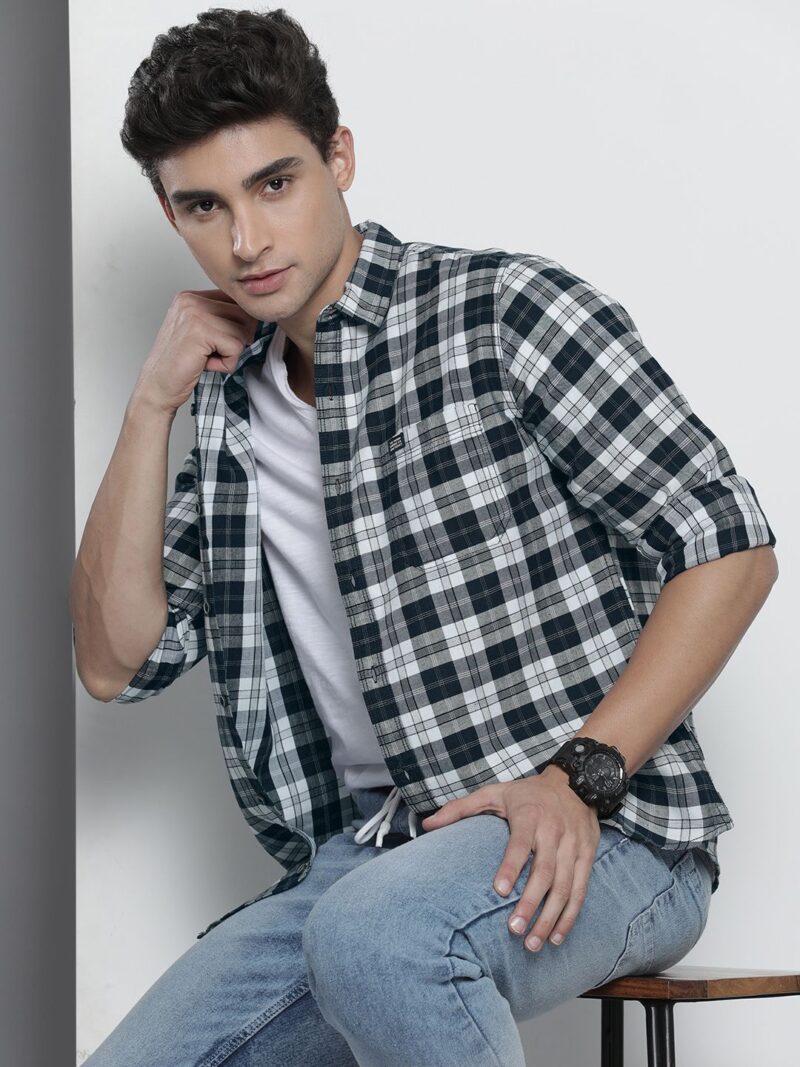 Checked Cotton Shirt
