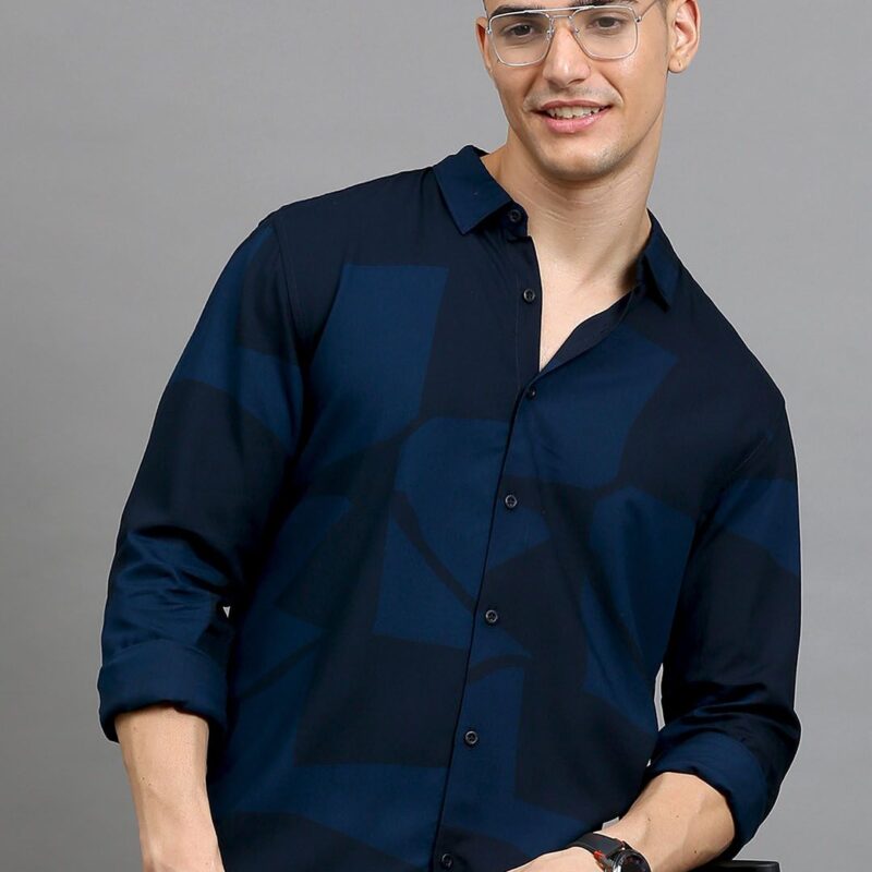 Slim Fit Opaque Casual Shirt