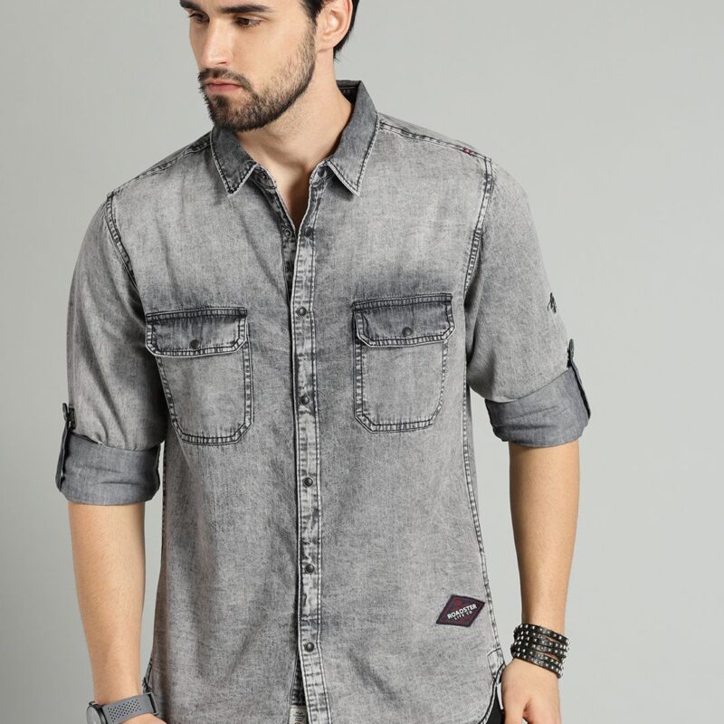 Men Cotton Casual Shirt