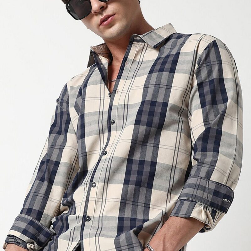 Checked Cotton Shirt