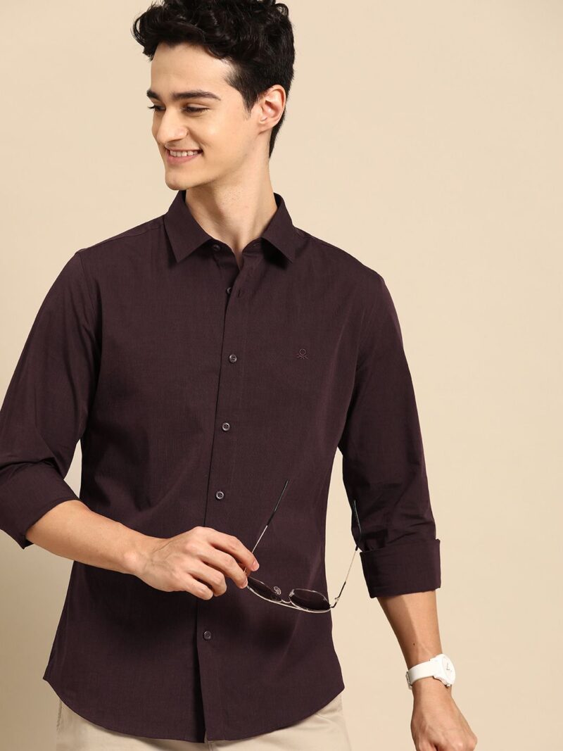 Slim Fit Cotton Shirt