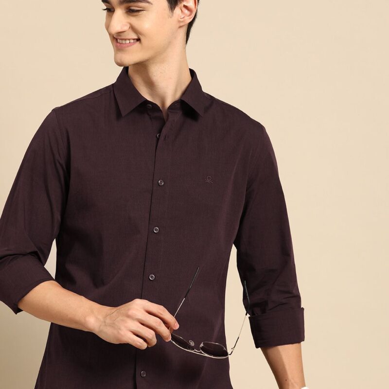 Slim Fit Cotton Shirt