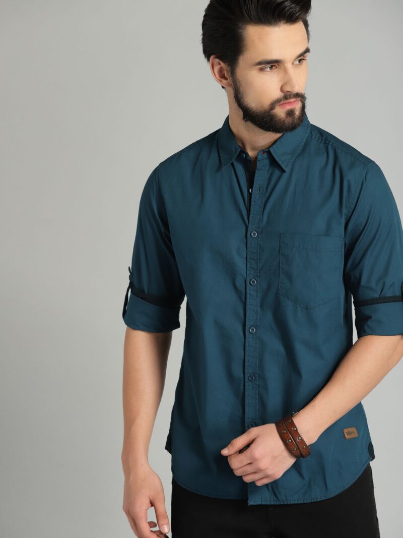 Men Cotton Casual Shirt