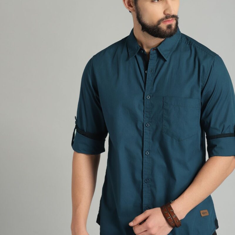 Men Cotton Casual Shirt