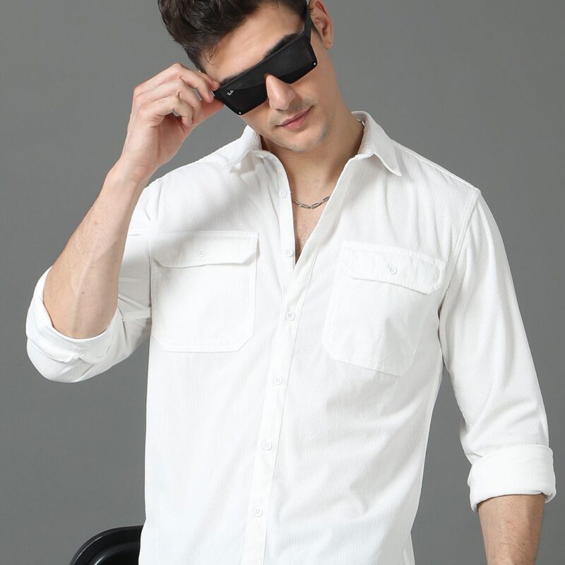 Opaque Casual Shirt