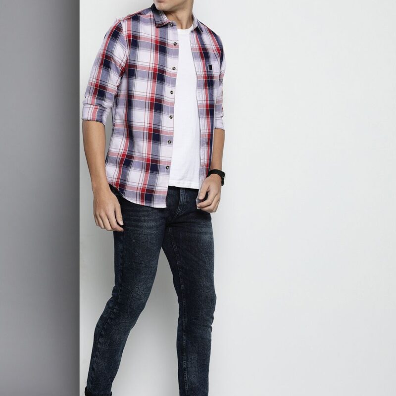 Tartan Checked Casual Shirt