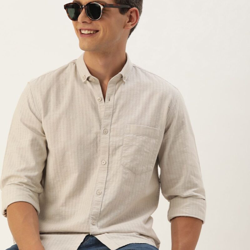 Opaque Casual Shirt