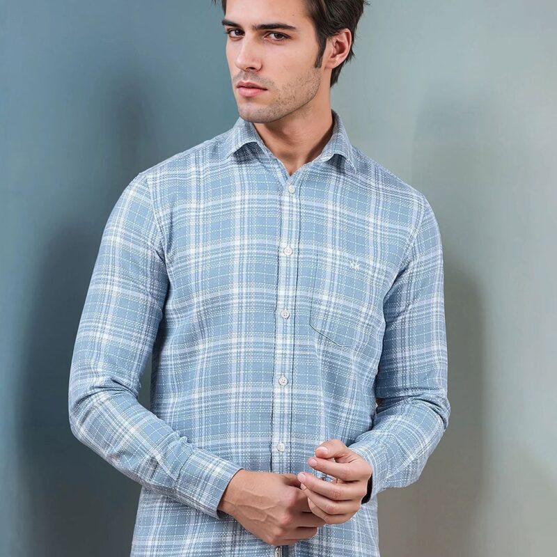 Men Checked Casual Shirt