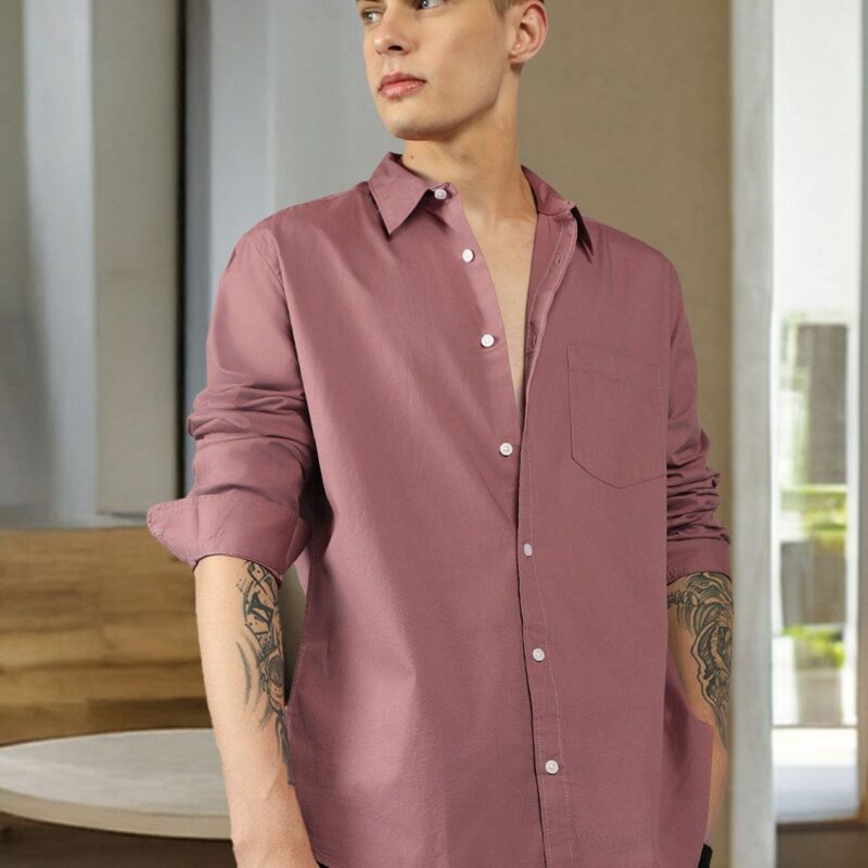 Men Slim Fit Casual Shirt