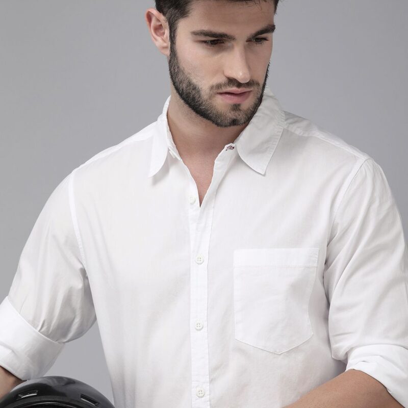 Men Cotton Casual Shirt
