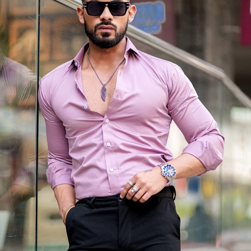 Opaque Casual Shirt