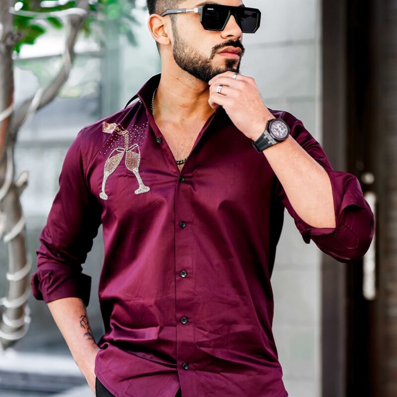 Opaque Casual Shirt
