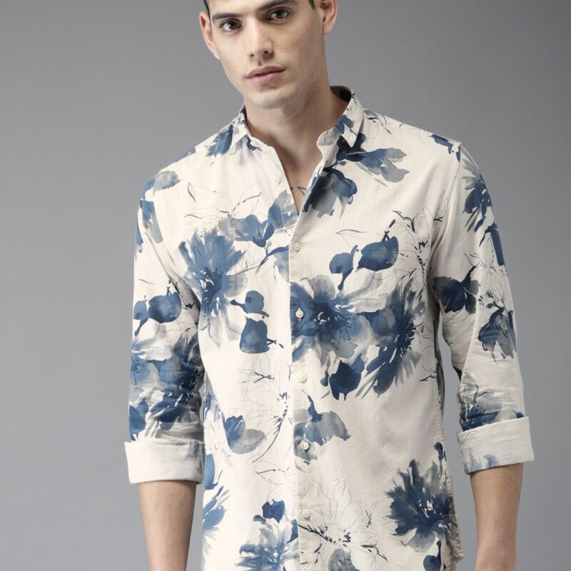 Men Slim Fit Casual Shirt