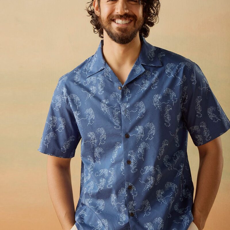 Men Printed Relaxed Fit Shirt