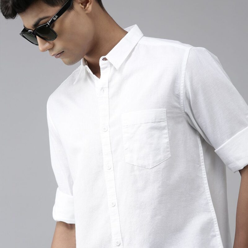 Cotton Linen Casual Shirt