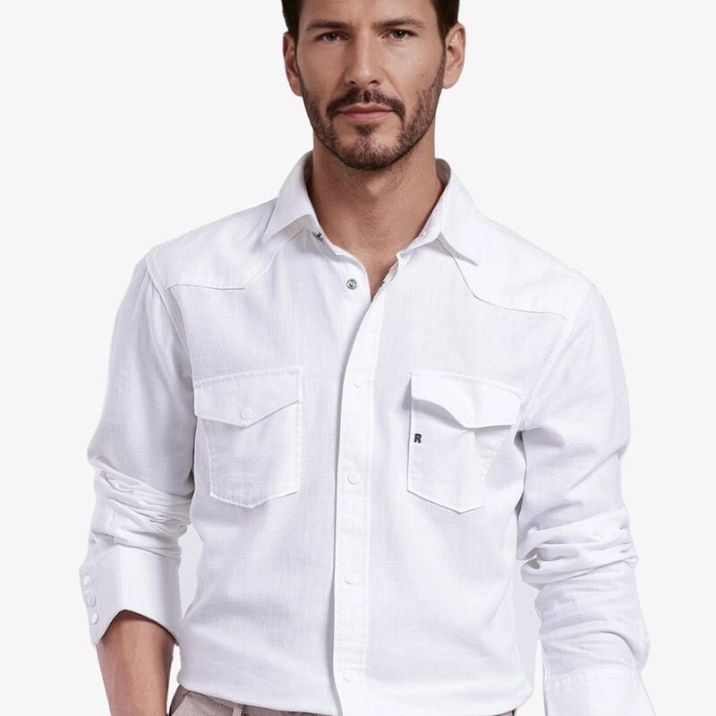 Men Solid Casual Shirt