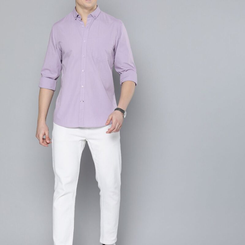 Opaque Casual Shirt