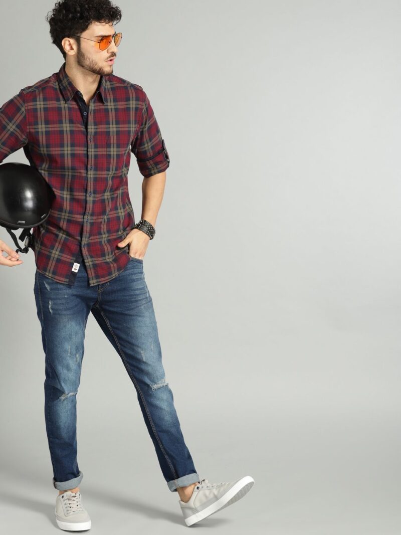 Men Cotton Casual Shirt