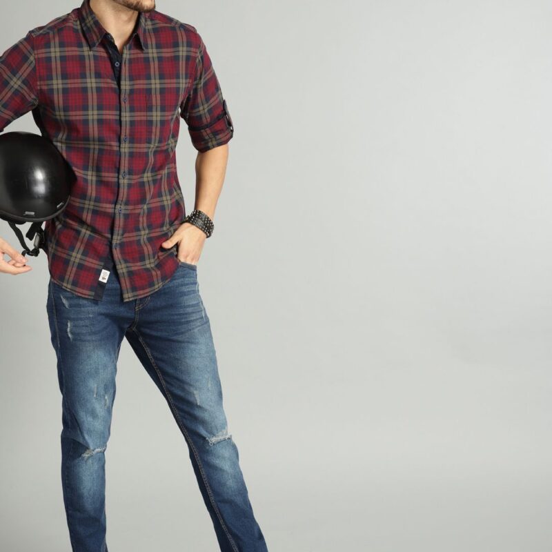 Men Cotton Casual Shirt