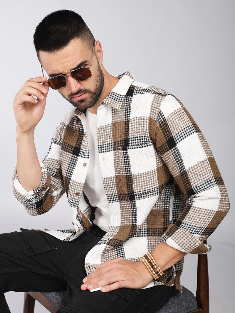 Slim Fit Cotton Casual Shirt