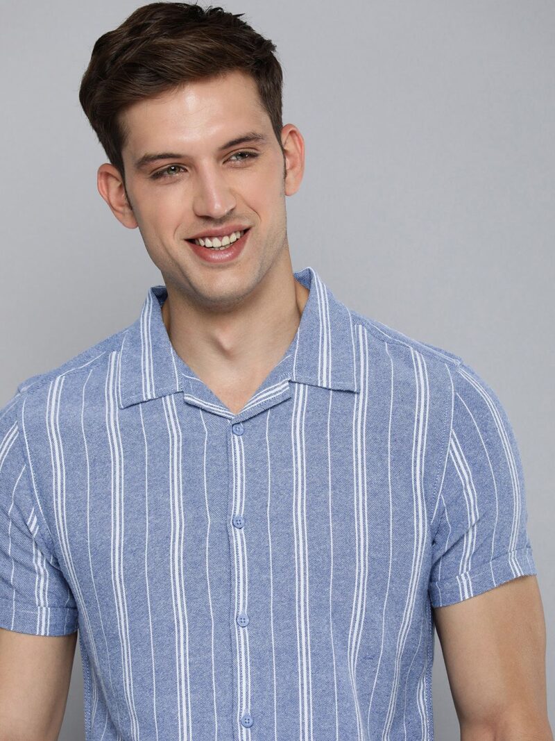 Slim Fit Opaque Casual Shirt