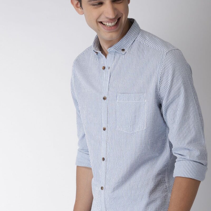 Men Slim Fit Casual Shirt